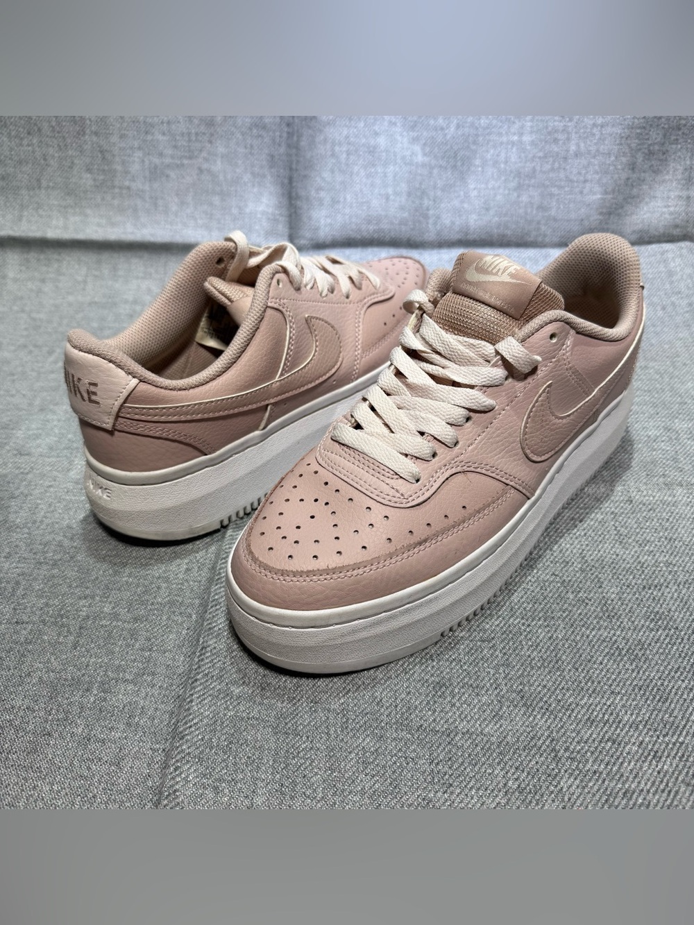 Nike Air Force 1 Low Platform Pink DM0113-600 Women’s Size 9.5 Sneakers